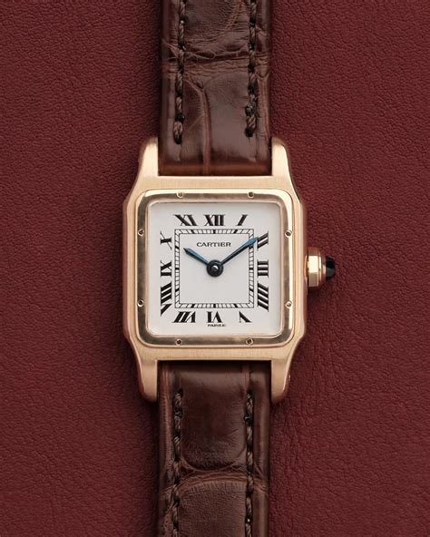 cartier 7809|Cartier Santos Dumont 7809 'Paris' signed .